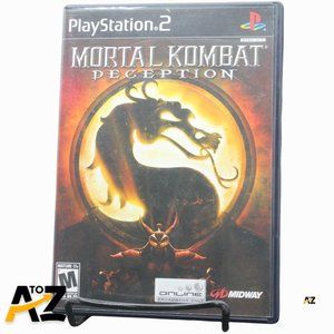 Mortal Kombat: Deception (Sony PlayStation 2, 2004) PS2 Complete w/ Manual EUC